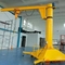 20006000mm Straal Mobiele Vloer Jib Crane Hoist Pendant Pushbutton Control