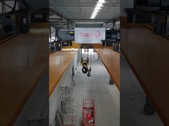 5t 5-40m Span Double Girder Crane Met Top Running Trolley