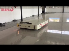 Gemaakte wielen 20 ton Automatisch hardlopend zwaar materieel verwerkingsapparatuur Elektrisch plat karretje