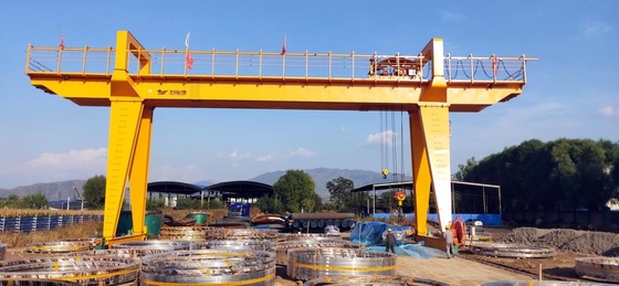 50t MG-Type Pakhuisbrug Crane Double Beam With Hoist