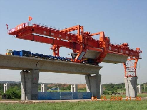 200 Ton Highway Bridge Erecting Machine pasten 240 Ton Launching Gantry Crane aan