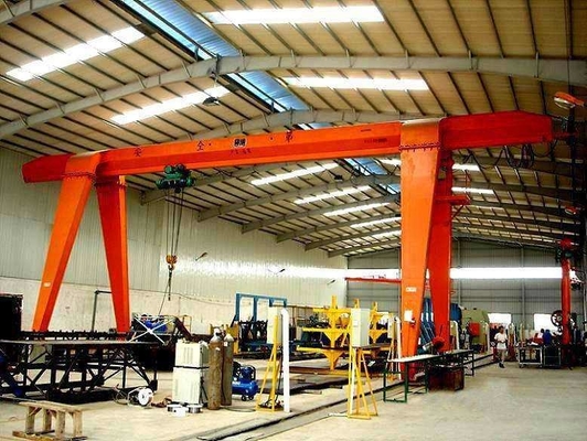 De anti Tippende 5m35m Brug Crane For Workshop van de Spanwijdte Enige Balk