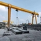 Op maat gemaakte ontwerpspanning 15m Single Beam Gantry Crane 10ton 15 ton Voor industriële fabriek