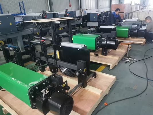 Elektrische hefmachine voor zwaar hefwerk.