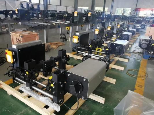 Elektrische hefmachine voor zwaar hefwerk.