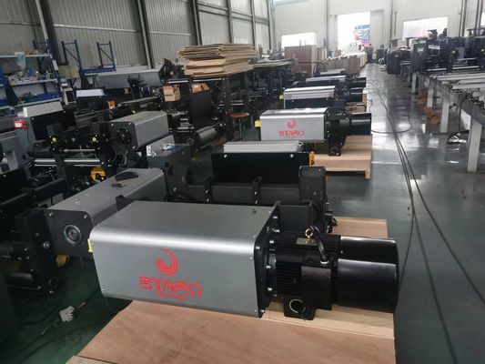 Elektrische Europese Staalkabeltakel met Dubbele Snelheid 220V-690V 50/60Hz voor Bouwplaatsen