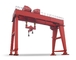 IP55 50 Ton Rail Mounted Double Girder-Brug Crane For Material Handling