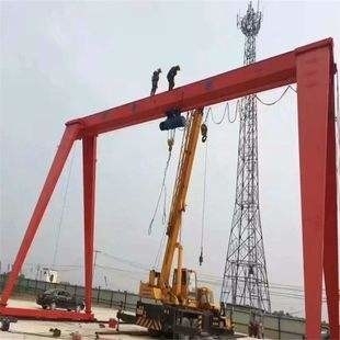 20 m/min Heft Travel Speed Container Gantry Crane met Siemens hoofd elektrisch onderdeel