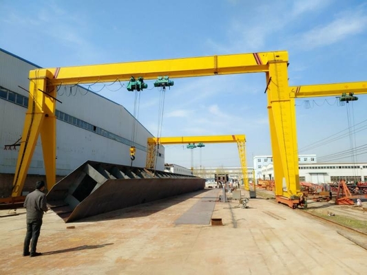 Draagbare mobiele handmatige single-beam gantry kraan voor veelzijdig materiaal hanteren