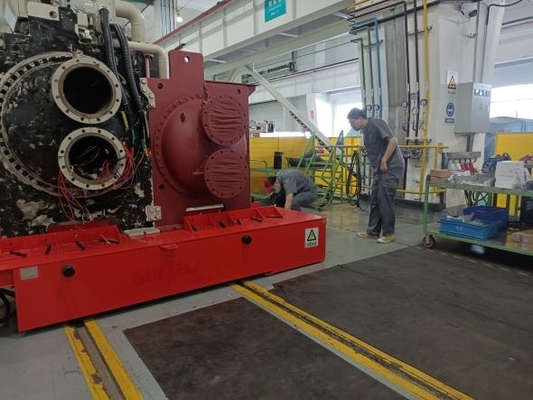 Grote mechanische handhaving 25T Free Turn Trackless Transfer Cart Voor verplaatsingsmachine