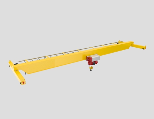 Het opheffen Snelheid 8/0.8 M/Min Single Beam Bridge Crane voor Workshop